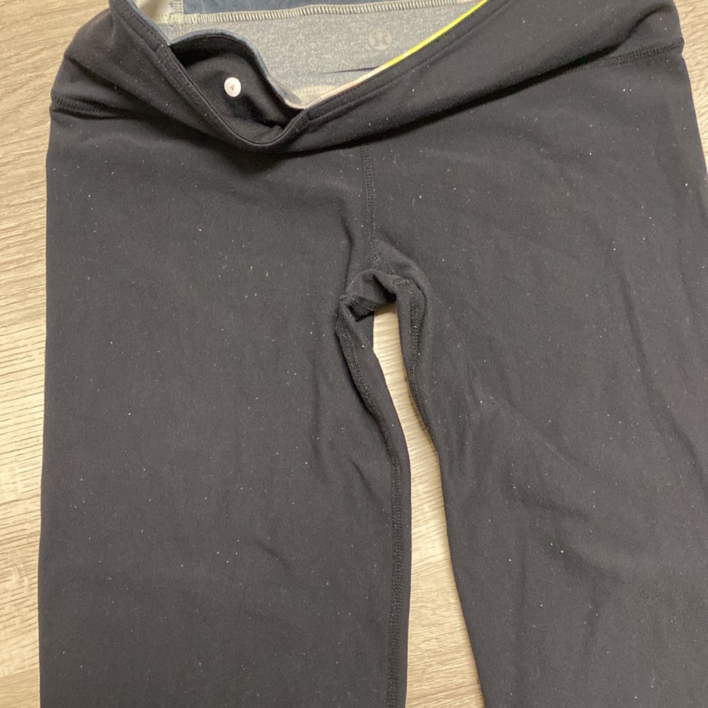 Lululemon Black Capris - Picture 6 of 10